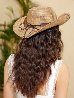 Chapéu de Palha Cowgirl