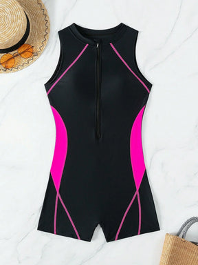 Maiô Esportes Zíper Frontal GG