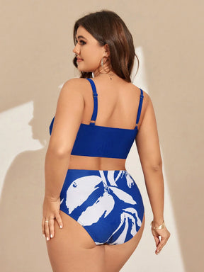 Conjunto de Biquíni Plus Size 3 Peças Vivian G4