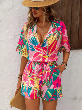 Conjunto Feminino Casual Estampado G