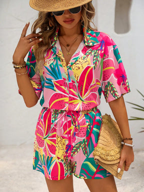 Conjunto Feminino Casual Estampado G