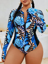 Maiô Plus Size Zíper na Frente
