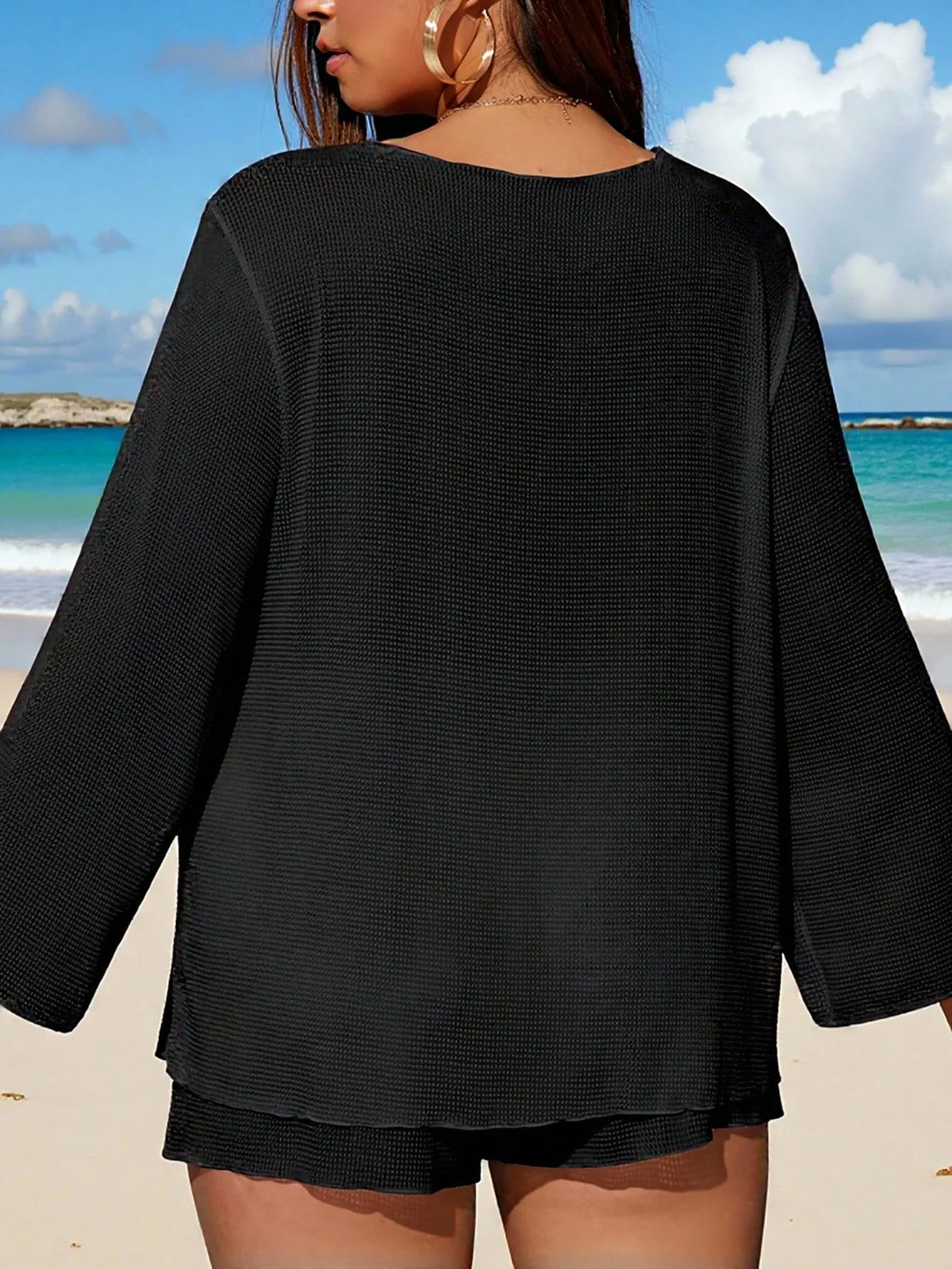 Conjunto Saída de Praia Plus Size Blair