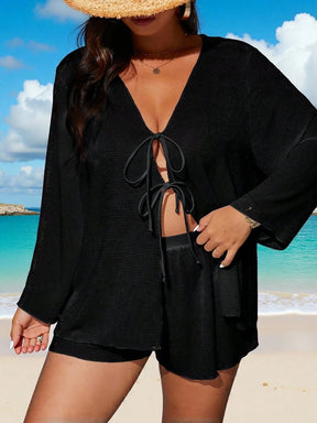 Conjunto Saída de Praia Plus Size Blair
