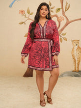Vestido Plus Size Tribal